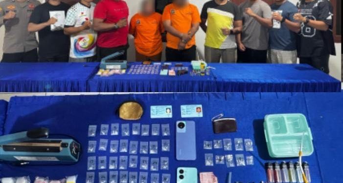 Pasangan Suami Istri Ditangkap karena Jual Beli Sabu di Sanga-Sanga Muara