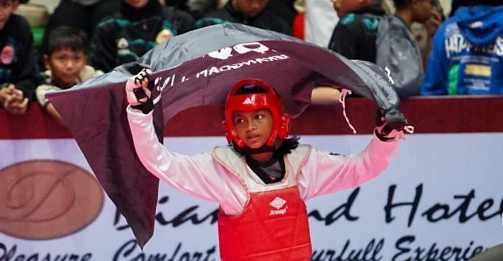 Putri Prajurit Denintel Kodam VI/Mlw Raih Emas di Kejuaraan Internasional Taekwondo
