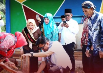 Gedung PAUD Desa Ponorogan Dibangun, Pemkab Kukar Prioritaskan Pendidikan Anak Usia Dini