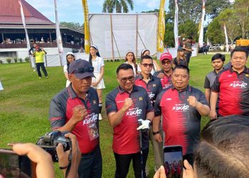 Antusiasme Tinggi Warnai Pembukaan Turnamen Golf Bupati Kukar