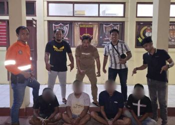 Polsek Loa Janan Ungkap Pencurian Genset Rp121 Juta, Empat Pelaku Dibekuk di Samarinda