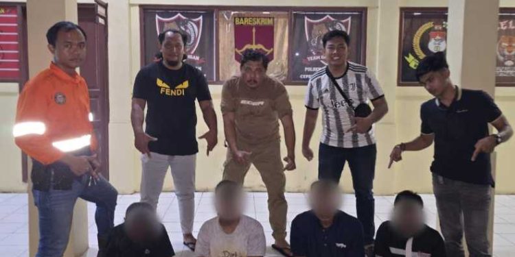 Polsek Loa Janan Ungkap Pencurian Genset Rp121 Juta, Empat Pelaku Dibekuk di Samarinda