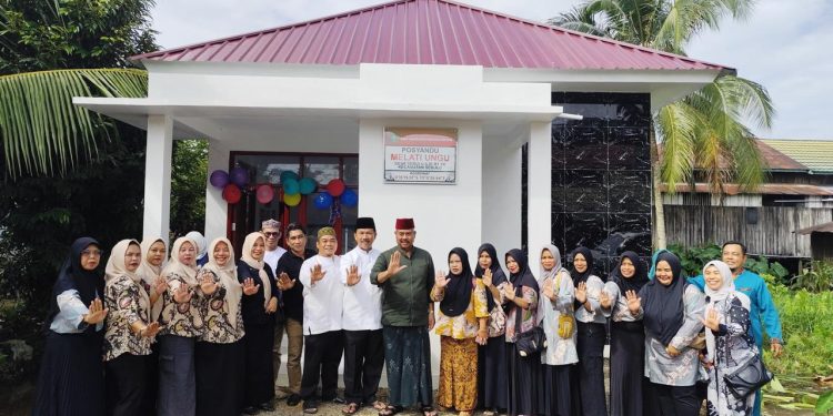 Pemkab Kukar Resmikan Dua Posyandu Baru di Sebulu Ilir