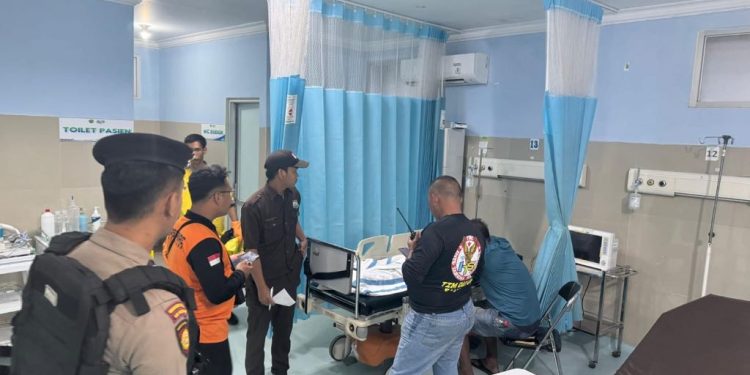 Sat Samapta Polresta Samarinda Selamatkan Bocah Hanyut Akibat Banjir di Jalan Juanda