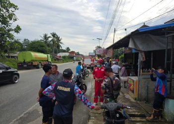 Korsleting Listrik Diduga Jadi Pemicu Kebakaran di Samboja Barat