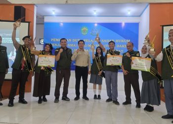 SMA Negeri 1 Jempang Borong Juara dalam Pemilihan Duta Pelajar Sadar Hukum Tingkat Kabupaten Kutai Barat