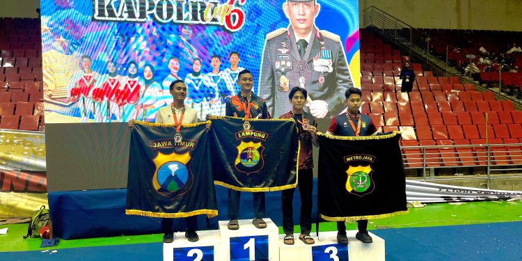 Prestasi Membanggakan, Bripda Gabriel Simorangkir Raih Emas dan Perunggu di Kapolri Cup VI Taekwondo