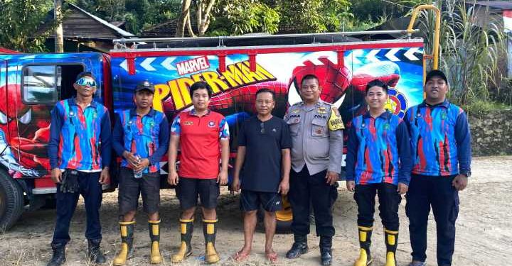 Musim Kemarau Ancam Sawah Petani, Polisi dan Damkar Bergerak Cepat di Tenggarong