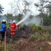 Kebakaran Lahan 500 Meter Persegi di Muara Jawa Berhasil Dipadamkan Damkarmatan Kukar