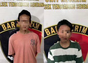 Aksi Nekat Jambret di Jalan Manunggal Jaya, Dua Pelaku Ditangkap Tim Setang Polsek Tenggarong Seberang