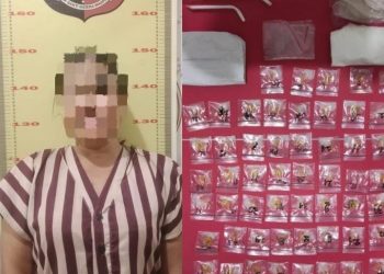 Ibu Rumah Tangga di Kota Bangun Ditangkap Polisi, Simpan Puluhan Paket Sabu