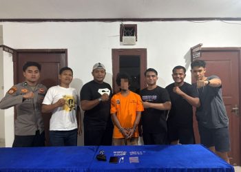 Polisi Amankan Pria Pengedar Sabu di Kutai Kartanegara, Sempat Buang Barang Bukti Saat Dikejar