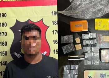 Operasi Antik Mahakam 2025: Polsek Kembang Janggut Amankan PS dengan Barang Bukti Sabu 6,52 Gram