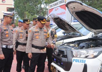 Pemeriksaan Kendaraan Dinas di Polres Kutim: Wujud Komitmen Tingkatkan Pelayanan