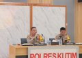 Polres Kutai Timur Gelar Anev Kamtibmas Rutin untuk Jaga Keamanan Wilayah