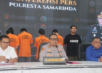 Polresta Samarinda Gagalkan Rencana Chaos di DPRD Kaltim, 4 Perakit Bom Molotov Ditangkap