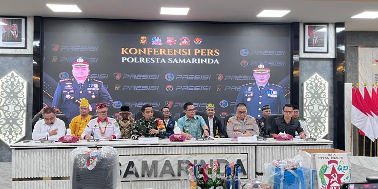 Polisi Amankan 22 Mahasiswa Unmul, Sita 27 Bom Molotov di Samarinda