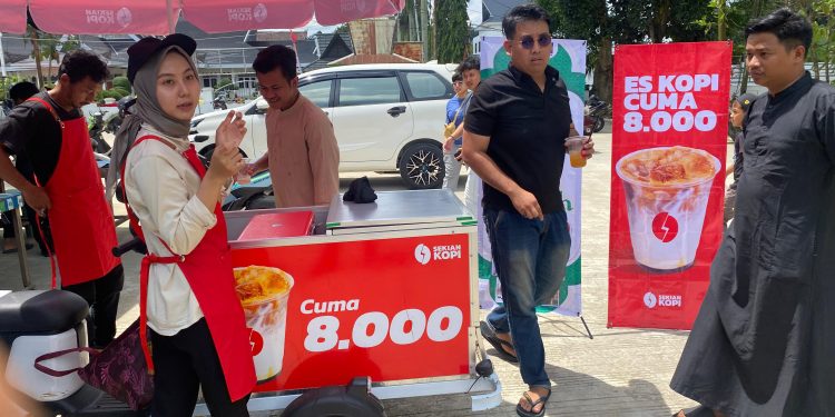 JMSI Kukar Bersama Sekian Coffee Tebar 300 Cup Minuman Gratis di Tenggarong