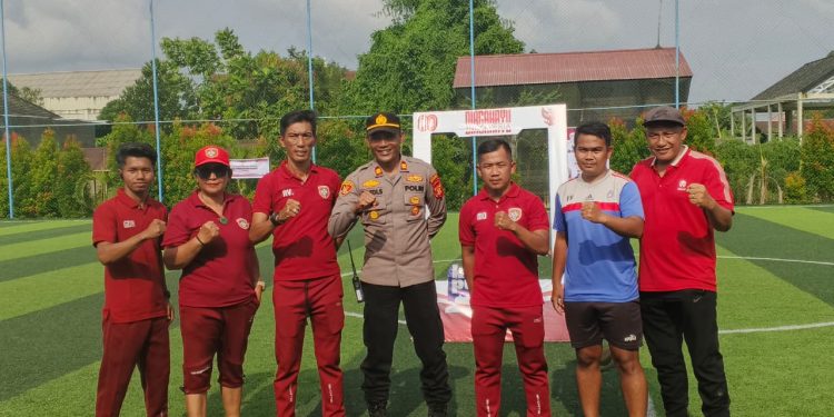 Polsek Tenggarong Gelar Turnamen Sepak Bola Usia Dini Meriahkan HUT ke-80 RI