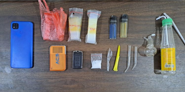 Pengedar Sabu Berinisial WE Ditangkap di Jalan Poros Tenggarong–Kota Bangun