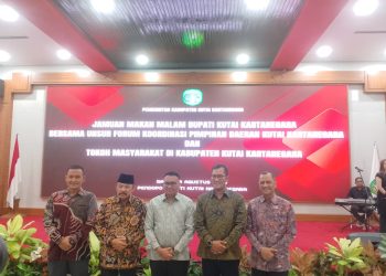 Bupati Kukar Sambut Kapolres Baru AKBP Khairul Basyar di Pendopo Odah Etam