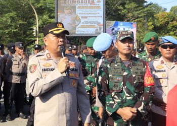 Kapolres Kutai Timur Apresiasi Semua Pihak, Aksi Unjuk Rasa Berjalan Aman