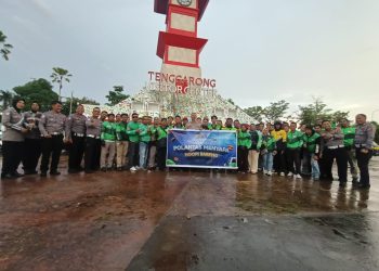 Satlantas Kukar Gandeng Komunitas Ojol, Perkuat Edukasi Tertib Lalu Lintas