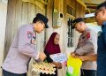Polsek Muara Wahau Jalin Kedekatan dengan Warga Lewat Jumat Berkah