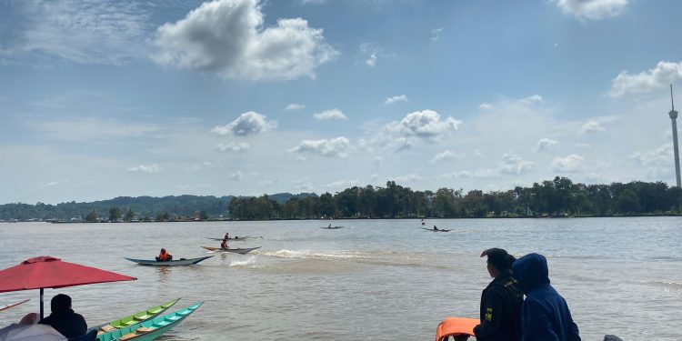 Balap Ketinting Meriahkan Erau 2025 di Tenggarong, 160 Peserta Adu Cepat di Sungai Mahakam